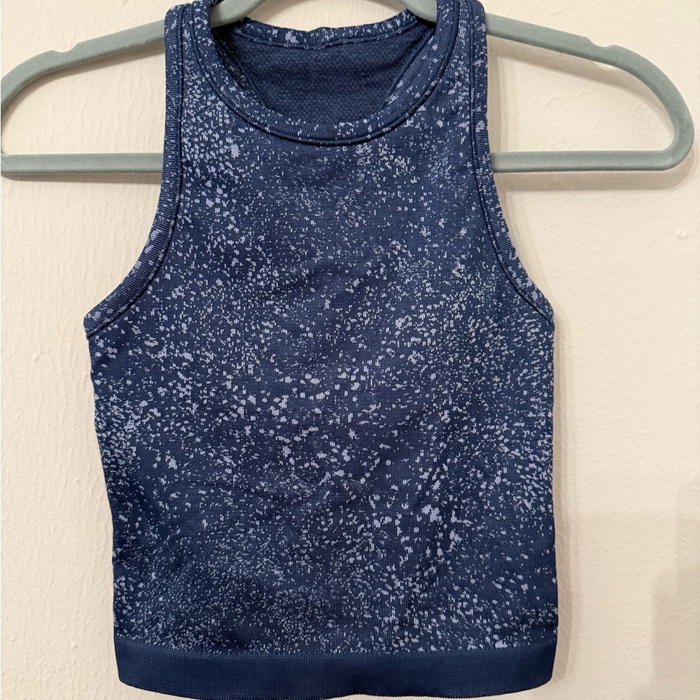 lululemon athletica Navy Blue Muscle Tee